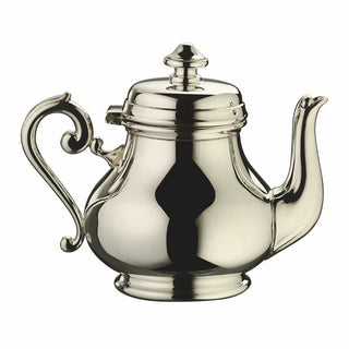 Broggi Ambasciata teapot silver plated nickel 100 cl - 1.06 qt - Buy now on ShopDecor - Discover the best products by BROGGI design