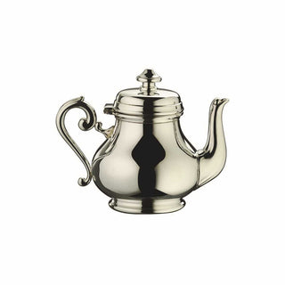Broggi Ambasciata teapot silver plated nickel 35 cl - 0.37 qt - Buy now on ShopDecor - Discover the best products by BROGGI design