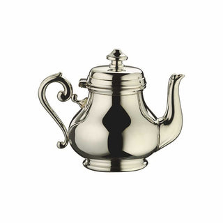 Broggi Ambasciata teapot silver plated nickel 75 cl - 0.80 qt - Buy now on ShopDecor - Discover the best products by BROGGI design
