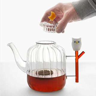 Ichendorf Animal Farm teapot owl by Alessandra Baldereschi - Buy now on ShopDecor - Discover the best products by ICHENDORF design