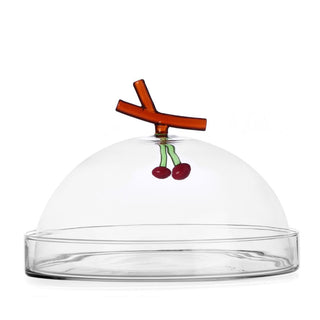 Ichendorf Fruits & Flowers dome with dish cherries by Alessandra Baldereschi - Buy now on ShopDecor - Discover the best products by ICHENDORF design