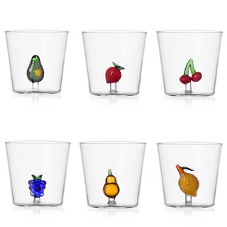 Ichendorf Fruits & Flowers set 6 tumbler mix by Alessandra Baldereschi - Buy now on ShopDecor - Discover the best products by ICHENDORF design