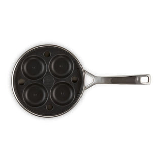 Le Creuset 3-ply Stainless Steel uncoated sauté pan with poaching insert diam. 20 cm. - Buy now on ShopDecor - Discover the best products by LECREUSET design