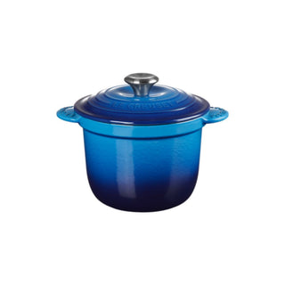 Le Creuset Tradition cast iron cocotte Every with inner stoneware lid diam. 18 cm. Le Creuset Azure Blue - Buy now on ShopDecor - Discover the best products by LECREUSET design