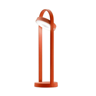 Pedrali Giravolta 1799/50 portable table/floor lamp outdoor H.50 cm. Pedrali Orange AR400E - Buy now on ShopDecor - Discover the best products by PEDRALI design