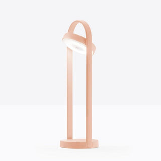 Pedrali Giravolta 1799/50 portable table/floor lamp outdoor H.50 cm. Pedrali Pink RA100E - Buy now on ShopDecor - Discover the best products by PEDRALI design