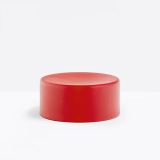 Pedrali Wow 470 pouf for indoor/outdoor use Pedrali Red RO400E - Buy now on ShopDecor - Discover the best products by PEDRALI design