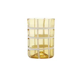 Zafferano Twiddle tumbler coloured glass Zafferano Amber - Buy now on ShopDecor - Discover the best products by ZAFFERANO design