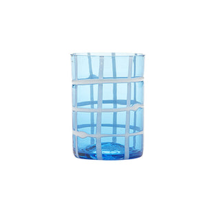 Zafferano Twiddle tumbler coloured glass Zafferano Aquamarine - Buy now on ShopDecor - Discover the best products by ZAFFERANO design