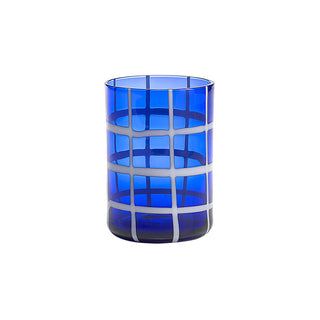 Zafferano Twiddle tumbler coloured glass Zafferano Blue - Buy now on ShopDecor - Discover the best products by ZAFFERANO design