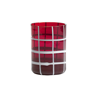 Zafferano Twiddle tumbler coloured glass Zafferano Red - Buy now on ShopDecor - Discover the best products by ZAFFERANO design