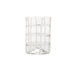 Zafferano Twiddle tumbler coloured glass Transparent - Buy now on ShopDecor - Discover the best products by ZAFFERANO design