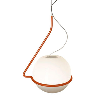 Foscarini Tonda suspension lamp 32x39 cm. Orange - Buy now on ShopDecor - Discover the best products by FOSCARINI design