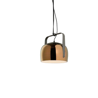 Karman Bag suspension lamp diam. 21 cm. smooth ceramic Bronze - Buy now on ShopDecor - Discover the best products by KARMAN design