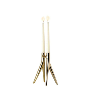 Kartell Abbracciaio candlestick Kartell Gold GG - Buy now on ShopDecor - Discover the best products by KARTELL design