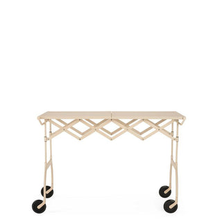Kartell Battista Mat folding trolley Kartell Cream T6 - Buy now on ShopDecor - Discover the best products by KARTELL design