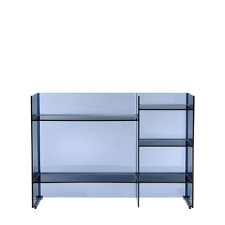 Kartell Sound-Rack by Laufen container with 5 shelves Kartell Blue BL - Buy now on ShopDecor - Discover the best products by KARTELL design