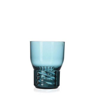 Kartell Trama wine glass Kartell Light blue E4 - Buy now on ShopDecor - Discover the best products by KARTELL design