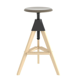 Magis The Wild Bunch Tom stool in beech Magis Natural beech/Black - Buy now on ShopDecor - Discover the best products by MAGIS design