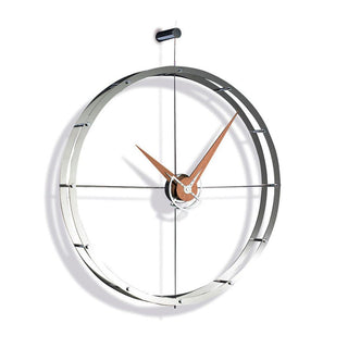 Nomon Doble O I wall clock steel - Buy now on ShopDecor - Discover the best products by NOMON design