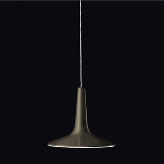 OLuce Kin 479 LED suspension lamp anodized bronze diam 30 cm. - Buy now on ShopDecor - Discover the best products by OLUCE design