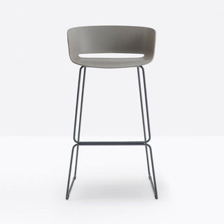Pedrali Babila 2748 stool with seat H.74.5 cm. - Buy now on ShopDecor - Discover the best products by PEDRALI design