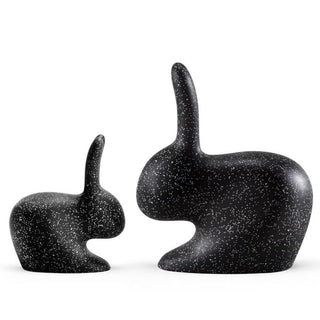 Qeeboo Rabbit Chair Baby Dots in the shape of a rabbit - Buy now on ShopDecor - Discover the best products by QEEBOO design