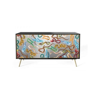 Seletti Toiletpaper Furniture Snakes sideboard - Buy now on ShopDecor - Discover the best products by TOILETPAPER HOME design