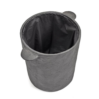Serax Earth basket with lid and linen bag black - Buy now on ShopDecor - Discover the best products by SERAX design