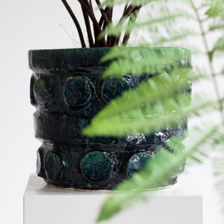 Serax Look At Me flower pot blue/green H. 33 cm. - Buy now on ShopDecor - Discover the best products by SERAX design