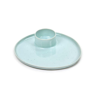 Serax Terres De Rêves tapas plate diam. 15 cm. light blue - Buy now on ShopDecor - Discover the best products by SERAX design