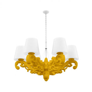 Slide - Design of Love Crown of Love Ceiling chandelier Slide Saffron yellow FB - Buy now on ShopDecor - Discover the best products by SLIDE design
