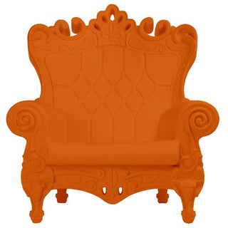 Slide - Design of Love Queen of Love Armchair by G. Moro - R. Pigatti Slide Pumpkin orange FC - Buy now on ShopDecor - Discover the best products by SLIDE design