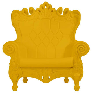 Slide - Design of Love Queen of Love Armchair by G. Moro - R. Pigatti Slide Saffron yellow FB - Buy now on ShopDecor - Discover the best products by SLIDE design