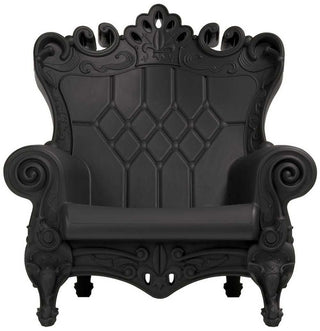 Slide - Design of Love Queen of Love Armchair by G. Moro - R. Pigatti Slide Jet Black FH - Buy now on ShopDecor - Discover the best products by SLIDE design