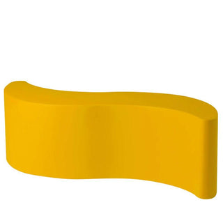 Slide Wave bench Slide Saffron yellow FB - Buy now on ShopDecor - Discover the best products by SLIDE design