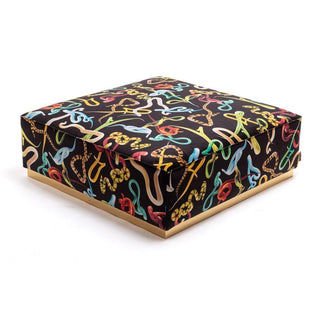 Seletti Toiletpaper Pouf Snakes 103x103 cm. - Buy now on ShopDecor - Discover the best products by TOILETPAPER HOME design