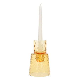 Venini Campanile 100.74 candle holder diam. 10 cm. Venini Campanile Amber - Buy now on ShopDecor - Discover the best products by VENINI design