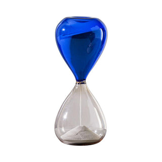 Venini Clessidra 420.06 hourglass sapphire-cipria pink h. 25 cm. - Buy now on ShopDecor - Discover the best products by VENINI design