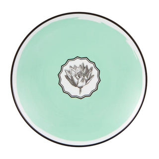 Vista Alegre Herbariae dessert plate green diam. 23 cm. - Buy now on ShopDecor - Discover the best products by VISTA ALEGRE design