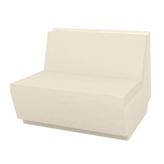 Vondom Rest sofa central module by A-cero Vondom Ecru - Buy now on ShopDecor - Discover the best products by VONDOM design